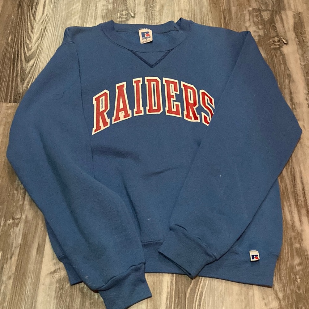 This raiders sweatshirt has only been used a couple times over these few months